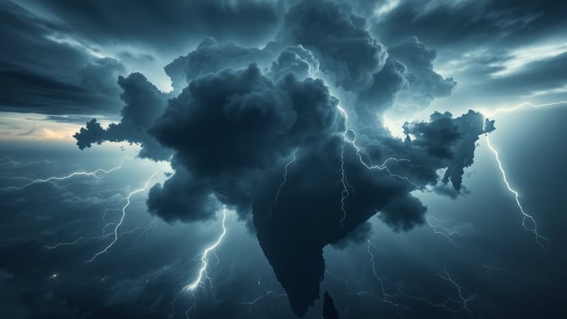 India Braces for Downpour: Rain to Lash North, West, Northeast