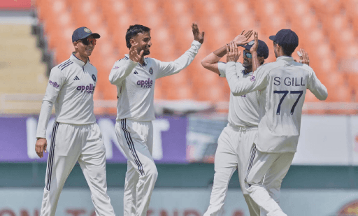 Suthar's 10 Wickets Seal India's Test Victory