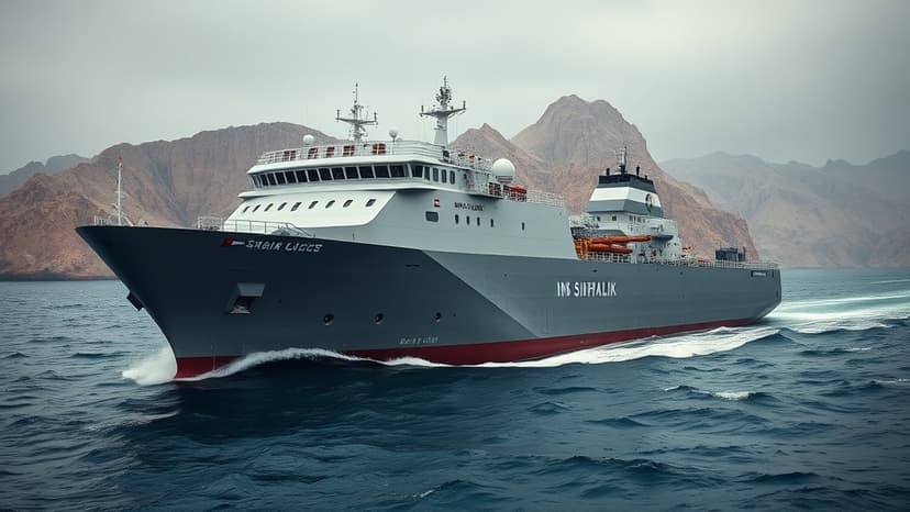 Indian Vessels Navigate War Zone Safely