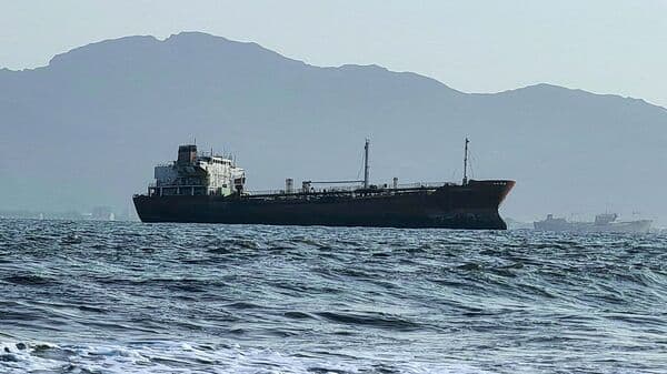 Indian Ship Sunk by Projectile Off Yemen Coast