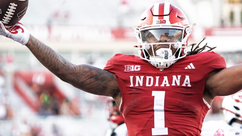 Indiana RB Turbo Richard Injured vs. Northwestern