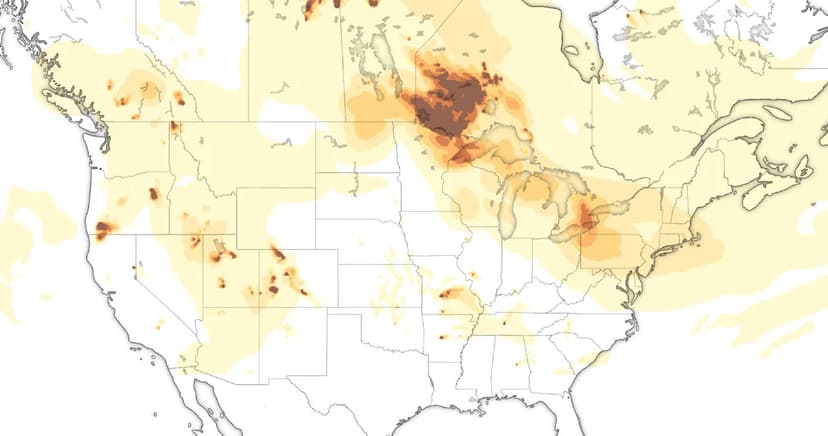 Wildfire Smoke Chokes Indianapolis Air