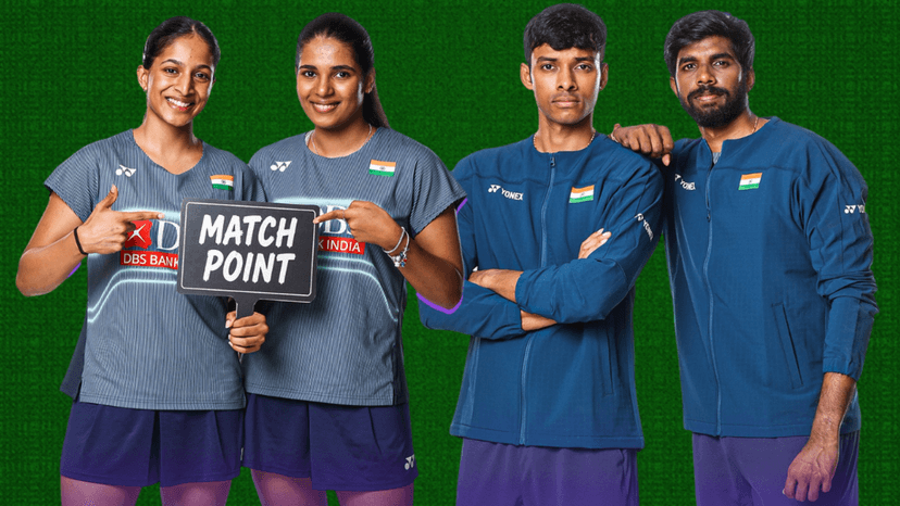India's Medal Hopes Rest on Two Doubles Pairs