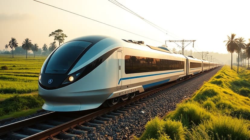 India Launches First Hydrogen Train!