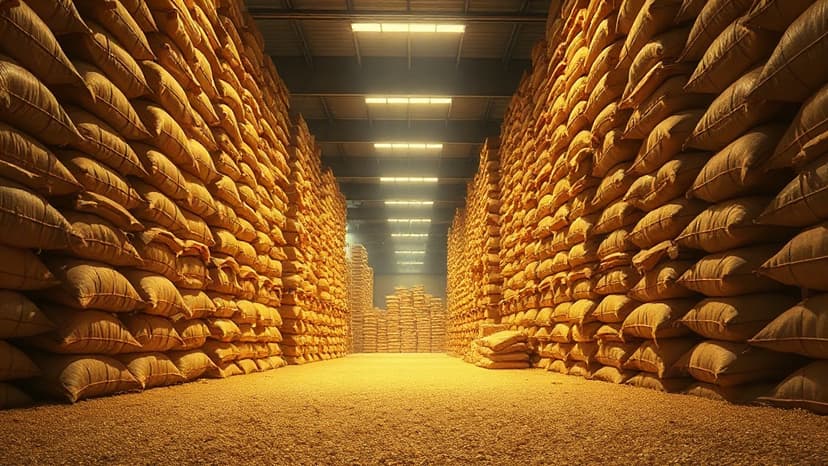 India's Record Rice Stocks Boost Global Exports