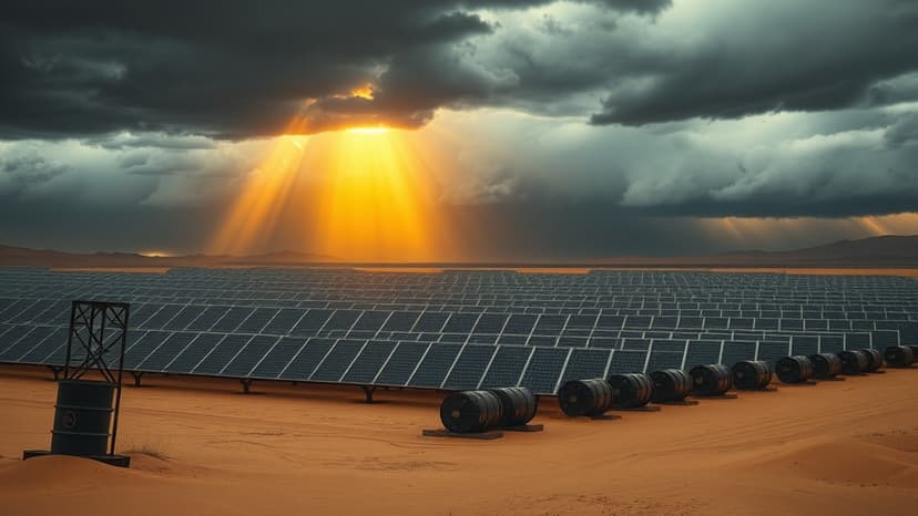 India's Solar Paradox: Wasted Energy Amidst Fuel Crisis