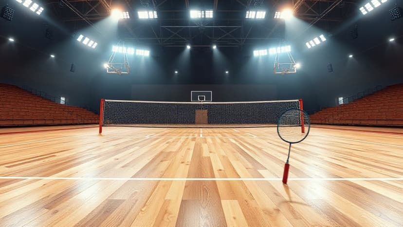 Stadium Glow-Up: India Prepares for Badminton World Championships