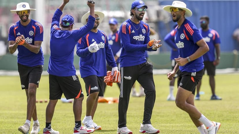 India Batsmen Sweat it Out in Galle Heat
