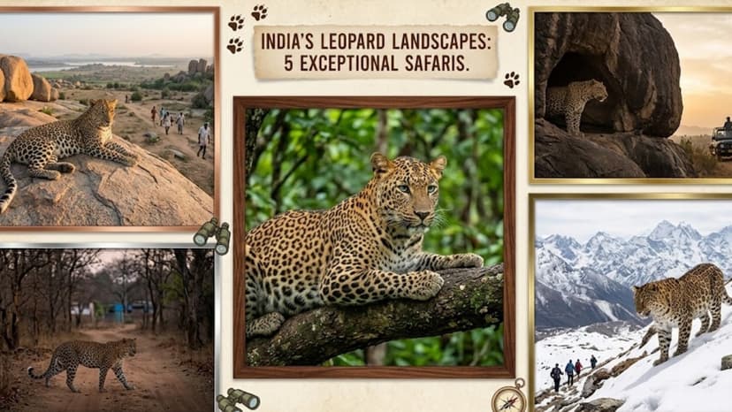 India's Elusive Leopards: Top 5 Safari Hotspots