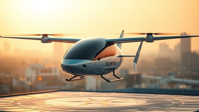 IndiGo Invests in Future: Flying Taxis Take Flight