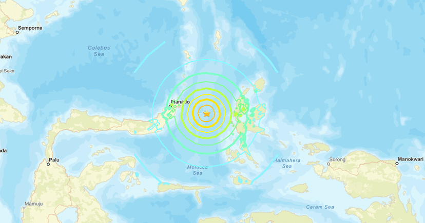 Indonesia Shaken: 7.4 Magnitude Earthquake Hits Molucca Sea