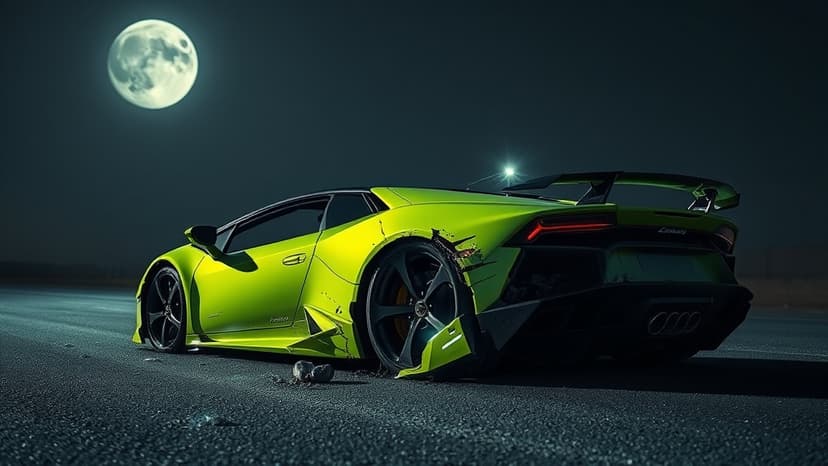 Influencer Shot Dead in Lamborghini