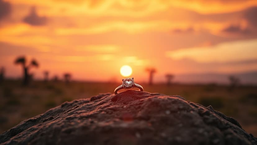 Safari Surprise: Influencer Pops The Question!