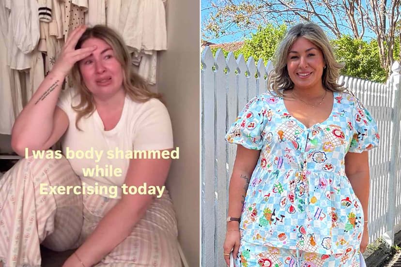 Influencer Cries After Body Shaming During Workout