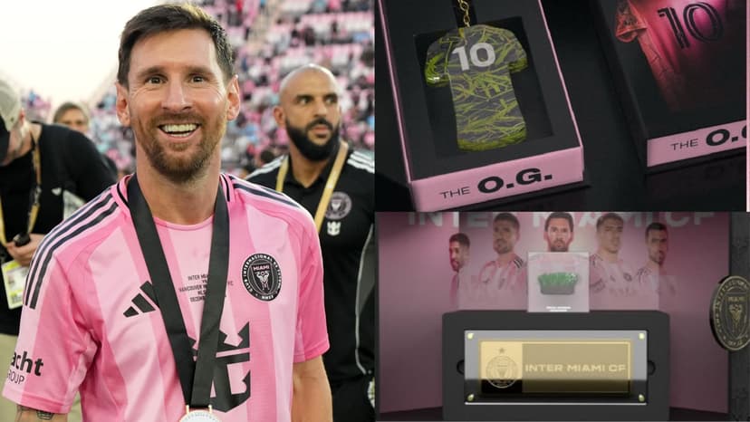 Inter Miami Sells Grass Touched by Messi's Feet!