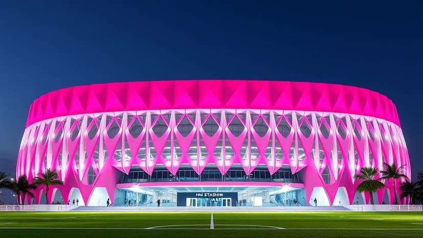 Beckham's New Stadium: A Pink Paradise Unveiled