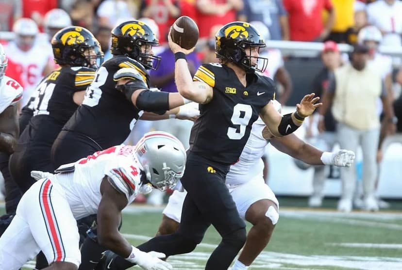 Iowa's CFP Hopes Hinge on QB Injury Status
