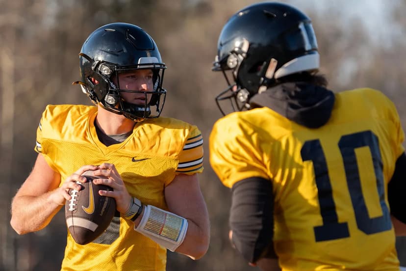 Iowa QB Battle: Spring Practice Offers Glimpse