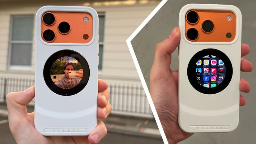 iPhone 17 Pro: 48MP selfies with a secret screen!