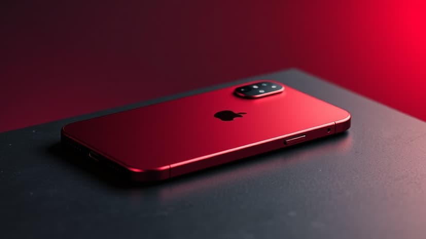 iPhone 18 Pro to Get Fiery Red, Fold Stays Muted