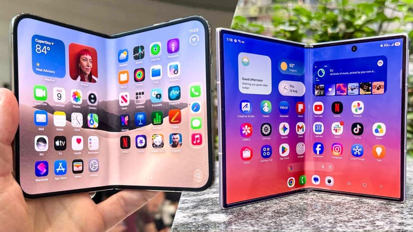 iPhone Duo Sparks Samsung Foldable Overhaul