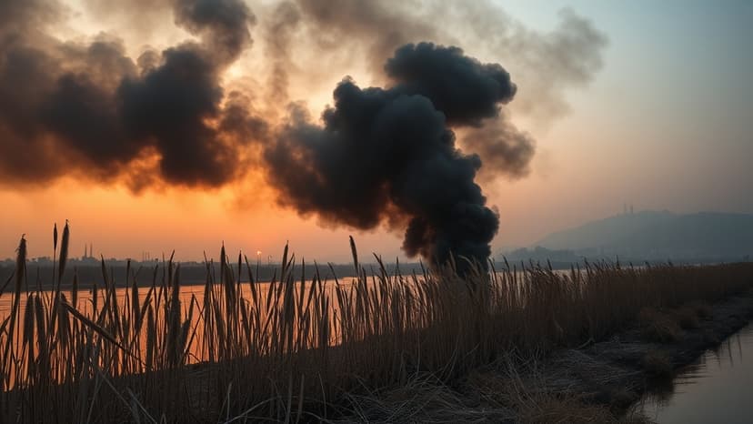 Iran Fire Erupts Near Tehran, Near Military Sites