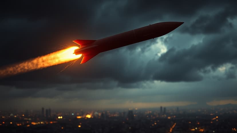 Iran Missiles Strike Tel Aviv, Killing Two Civilians