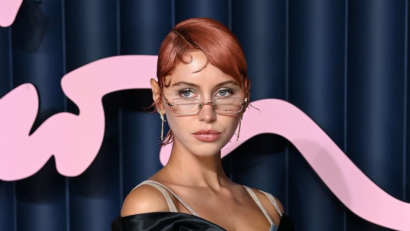 Iris Law's Fiery Red Transformation at Fashion Awards