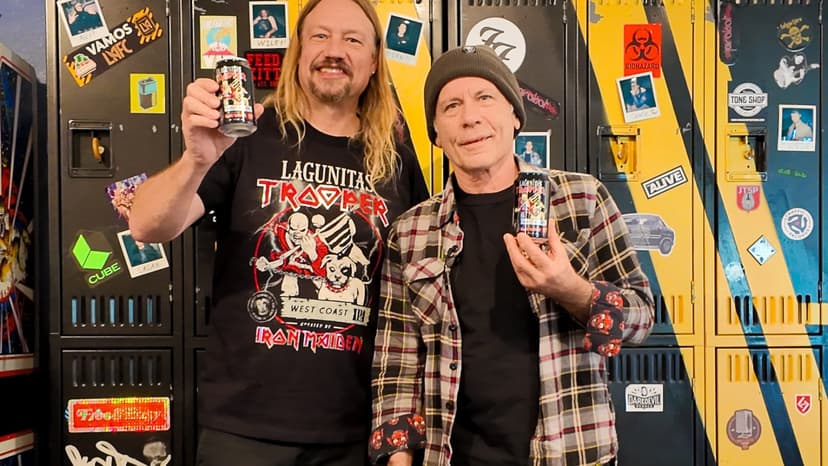 Iron Maiden & Lagunitas Brew Up West Coast IPA
