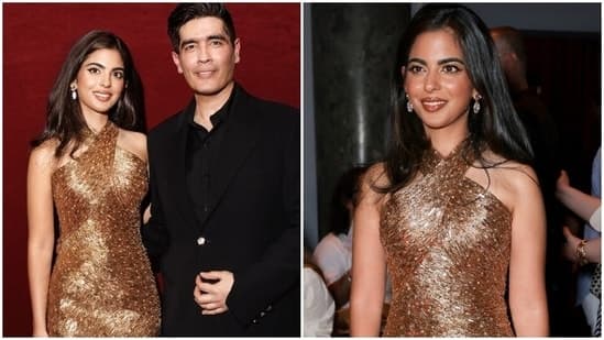 Isha's Couture: Sequins, Gems, and Heirloom Jewels Dazzle