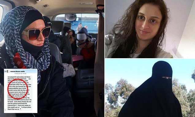 ISIS Bride's Return Sparks Terror Fears