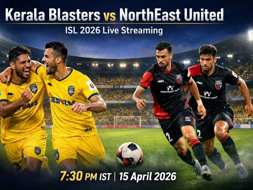 Kerala Blasters Aim to Build Momentum vs NEUFC