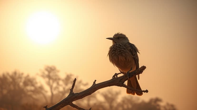 Islamabad Birds Suffer Extreme Heat Stress