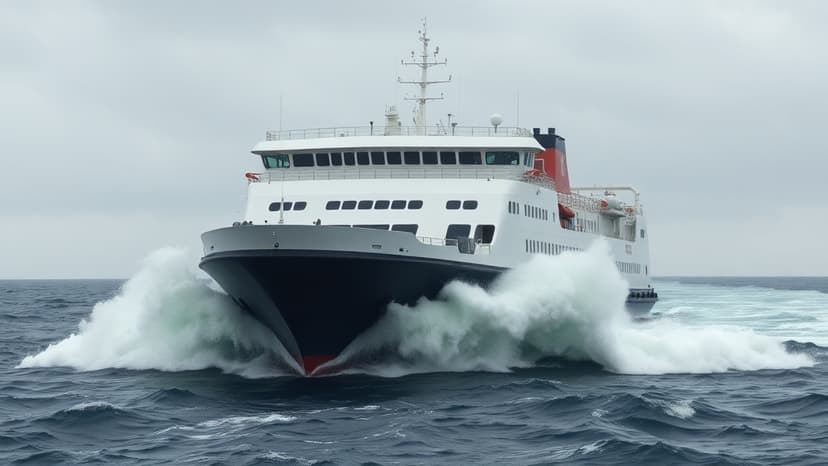 Fierce Winds Halt Isle of Man Ferries