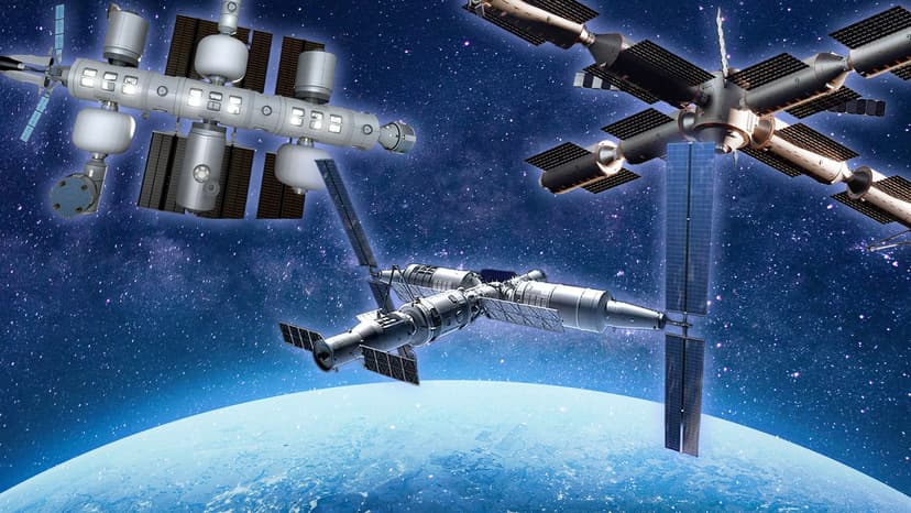 ISS Meets Fiery End: New Space Stations Rise