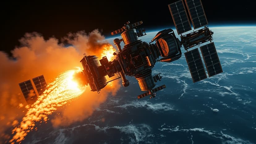 ISS Deorbit Begins 2028, Ocean Plunge by 2030