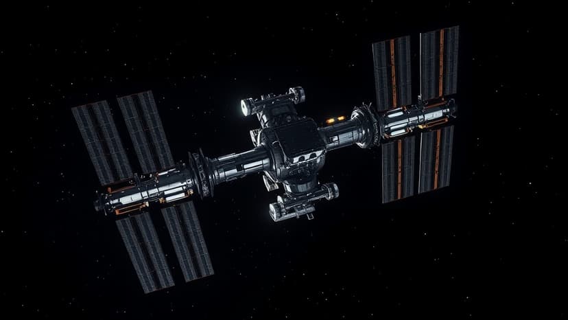 ISS Orbit Boosted by 1.1 km