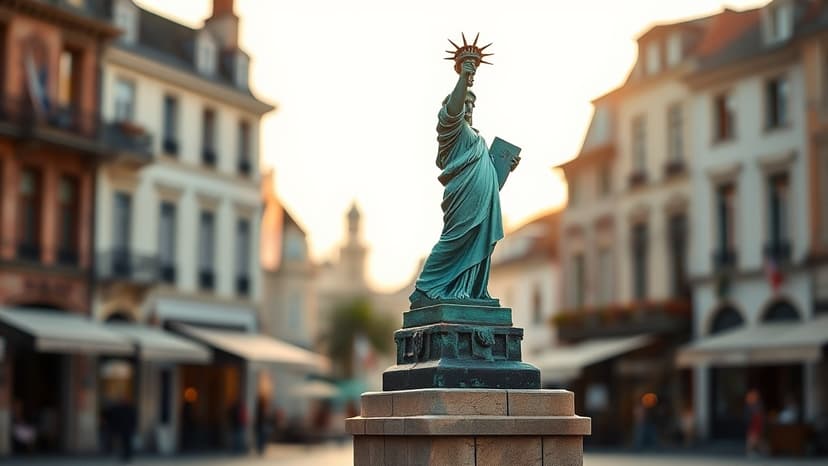 French Town Rebuilds Unique Statue of Liberty Replica