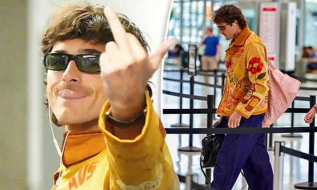 Jacob Elordi's Airport Flip: Heathcliff Gone Wild?