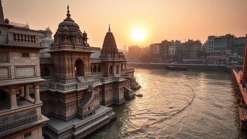 Jacqueline Fernandez's Varanasi Spiritual Sojourn