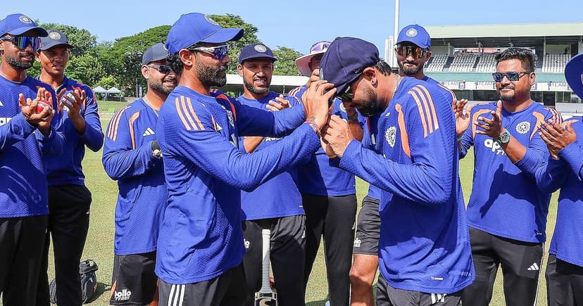 Jadeja's Wise Words to Debutant Saransh Jain