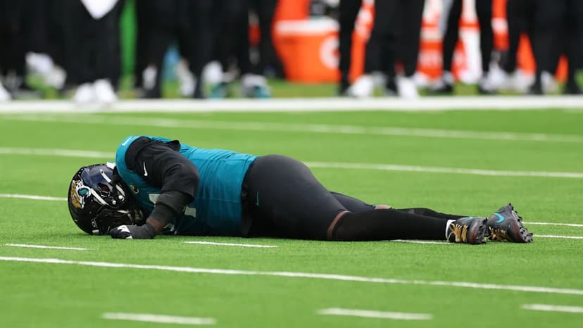 Jaguars' OL Shaken: Harrison's Knee Surgery Sparks Injury Fears