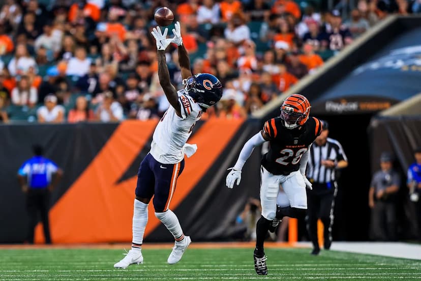 Rookie WR Jahdae Walker Sets Bears' Vibe