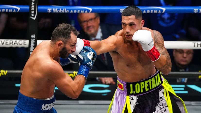 Opetaia Dominates Mikaelian, Eyes Benavidez Showdown