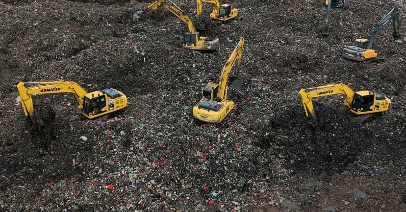 Rescue Ends After Jakarta Landfill Tragedy