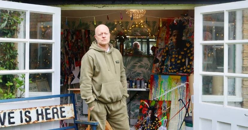 Jake Wood's Brush Strokes Capture Peggy Mitchell's Spirit