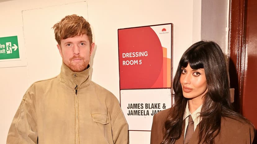 Jameela Jamil & James Blake's Rare Public Display of Affection