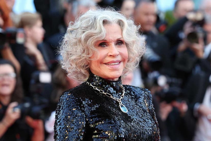 Jane Fonda Shines at Cannes Post-Turner Death