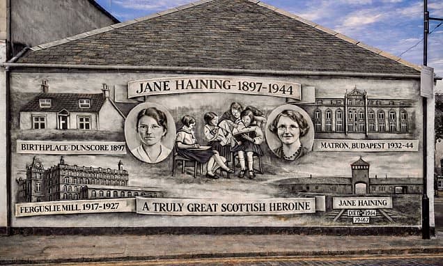 Mural honors wartime heroine who defied Nazis