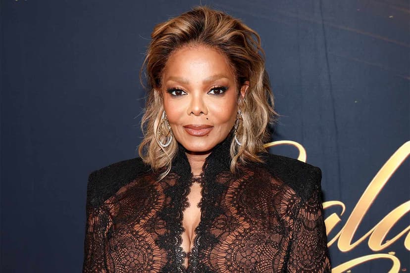 Janet Jackson Dazzles in Lace for Cancer Gala